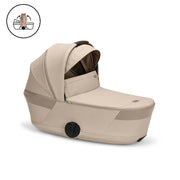 Cybex Balios S Lux Taupe Pushchair & Carrycot - Almond Beige