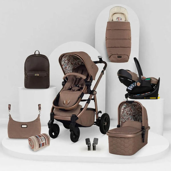 Cosatto Wow 3 Special Edition Rotate & Recline Essentials Bundle - Tiger Tale
