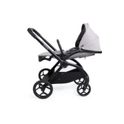 iCandy Core 2 Pushchair and Carrycot Complete 360 Car Seat Bundle - Storm Grey