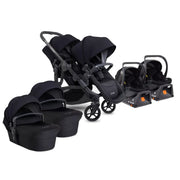 iCandy Orange 4 Twin Travel System & Car Seat - Black Edition