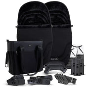 iCandy Orange 4 Twin Travel System & Car Seat - Latte