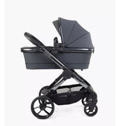 iCandy Peach 7 Pushchair and Carrycot - Complete Car Seat Bundle - Dark Grey Edition