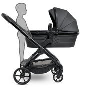 iCandy Peach 7 STUDIO With Cozee Air Bedside Crib Sleep Bundle