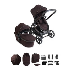 iCandy Peach 8 Pushchair and Carrycot Bundle - Coffee Bean