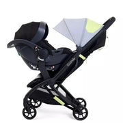 iCandy Pip Travel System with Black Cocoon Car Seat - Limestone