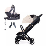 iCandy Pip Travel System with Latte Cocoon Car Seat - Latte