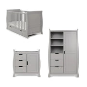 Obaby Stamford Classic 3 Piece Room Set - Warm Grey